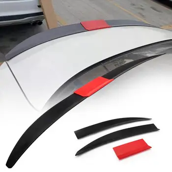 Спойлер для Губ Трехсекционный Сращивающийся Регулируемый ABS Модификация Автомобиля Крыло для заднего багажника для Автомобильного спойлера универсальные Спойлеры