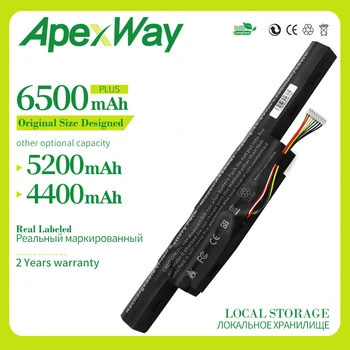 ApexWay 11,1 V E5-575G-53VG Аккумулятор для ноутбука Acer Aspire AS16B5J AS16B8J F5-573G-556W F5-573G-57DS F5-573G-75T4 3ICR19/66-2