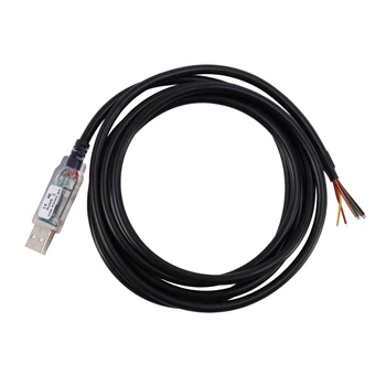 Конец провода длиной 1,8 м, кабель Usb-Rs485-We-1800-Bt, последовательный порт Usb- Rs485 Для оборудования, промышленного управления, ПЛК-подобных изделий.