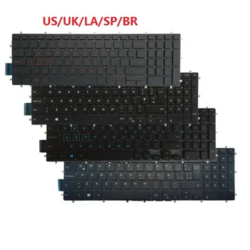 Великобритания/США/Испанский SP/Латинский LA/Бразилия BR Клавиатура для ноутбука Dell Vostro 15-5000 5568 Inspiron 7778 7786 7779 7577 7567