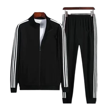 Мужская одежда, весенне-осенний спортивный костюм для отдыха, спортивная одежда для бега, костюм для пары, комплекты из двух предметов