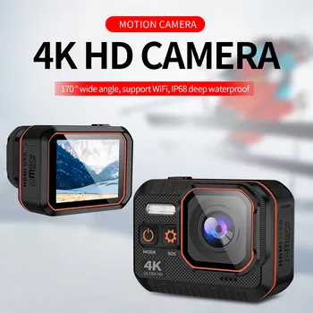 Экшн-камера 4K с голым металлом, водонепроницаемая HD-камера, спортивная экшн-камера DV