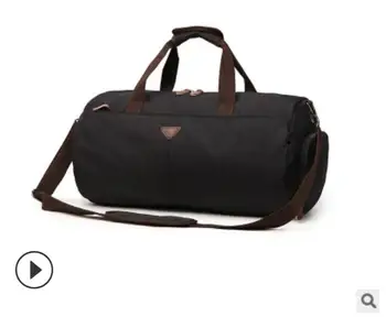 ZUOLUNDUO Мужская дорожная сумка Большой емкости, мужская сумка для ручной клади, дорожные вещевые мешки, мужские сумки-ведра, мужские холщовые дорожные сумки