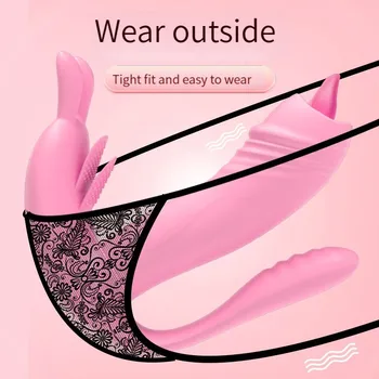 Вибратор для взрослых секс-игрушка для женской страсти невидимая одежда с подогревом беспроводной пульт дистанционного управления многофункциональная игрушка