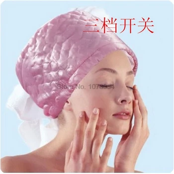 dhl или EMS 50 штук Розовая термическая обработка волос Косметический отпариватель СПА-шапочка для ухода за волосами Питательная Бесплатная доставка Дропшиппинг