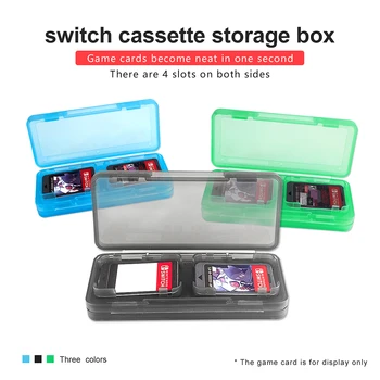 10 шт./лот, 4 в 1, игровой картридж, держатель, Коробка для хранения Для Nintendo Switch Lite, OLED-защитная коробка для хранения