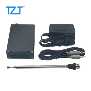 TZT 1 МВт PLL Стерео FM MP3 Передатчик Мини-Радиостанция 87-109 МГц с Антенным Проводом Адаптера Питания