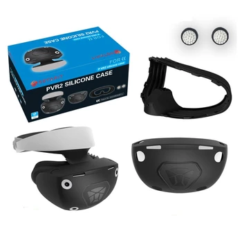 Для шлема PS VR2 силиконовый защитный рукав с полной оберткой Для очков PSVR2 защитный резиновый рукав