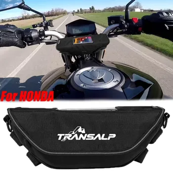 Для Honda XL750 Transalp XL650 XL 750 650 Аксессуары для мотоциклов Водонепроницаемая и Пылезащитная Сумка для хранения руля, навигационная сумка
