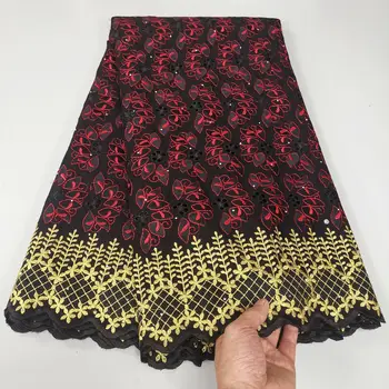 Швейцарская кружевная ткань 2023, новейший африканский кружевной материал для женского вечернего платья