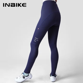 INBIKE 2023, Женские Велосипедные брюки, Длинные Велосипедные Колготки с подкладкой, Леггинсы для верховой езды с карманами, брюки для катания на горных велосипедах, Аксессуары