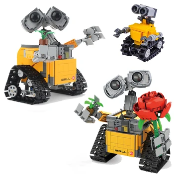 2023 Disney Walle Классический фильм робот СТЕНА.E фигурка модель пластиковые строительные блоки Детские сборные игрушки детские подарки