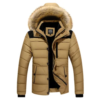 Мужское Зимнее пальто Deree Streatwear, Пальто, Новое Поступление, Теплая Зимняя куртка, Мужская Повседневная Приталенная Парка