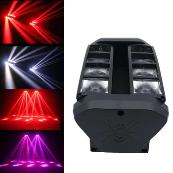 Лазерный луч Mini spider moving head, лидер продаж, профессиональный DMX512 может использоваться на дискотеке, ди-джее, музыкальной вечеринке, в клубе и т. Д.