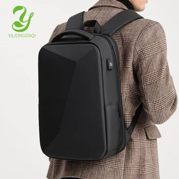 Новый мужской рюкзак с противоугонным замком TSA, рюкзак для деловых поездок, EVA, жесткий чехол, студенческий компьютерный рюкзак, рукав для ноутбука