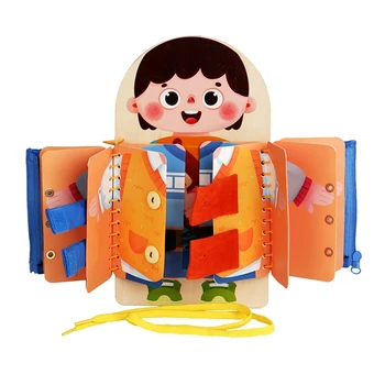 1 шт. Многослойная деревянная доска для занятий Для детей, игрушка для раннего образования, игрушка для раннего образования