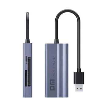 DM 3 В 1 SD/TF/CF Muldti кард-ридер с USB-портом Подходит для чтения карт памяти ноутбуков CR027