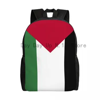 Персонализированные рюкзаки с флагом Палестины, мужские и женские модные сумки для колледжа, школьные Палестинские патриотические сумки