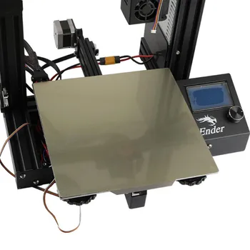 3D Принтер PEI Лист из Пружинной стали PEI Текстурированная Односторонняя Пластина с порошковым покрытием для Ender3/Ender 3 Pro/Ender 3 v2/S1, S1 PRO