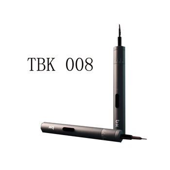 TBK BK008 Электрическая зарядная отвертка с регулируемым положением, ремонт мобильных телефонов, демонтаж для iPhone ipad Samsung, ремонт