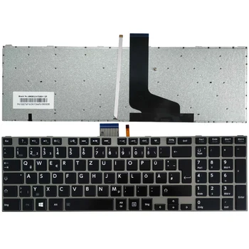 Новая немецкая клавиатура для ноутбука Toshiba Satellite P850 P850D P855 P855D GR клавиатура с подсветкой