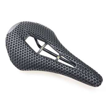 KOCEVLO 1 шт. Подушка с 3D принтом из углеродного волокна, черная для горного велосипеда, Удобная подушка для верховой езды, Снаряжение для верховой езды