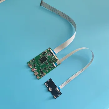Плата контроллера EDP для NE160QDM-N62 NE160QDM-N63 N133GCA-GQ1 NE160QDM-NY3, совместимая с мини-HDMI, с 2 светодиодами Type C, с мини-USB