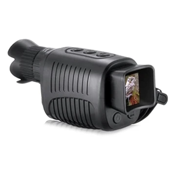 Цифровой монокуляр ночного видения-HD Видео дальнего инфракрасного ночного видения для охоты/лагеря/путешествий, монитор и 8 ГБ SD-карты