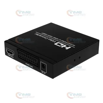 Конвертер SCART в HDMI с адаптером питания 5 В, кабель NTSC Sega genesis SCART для материнской платы MVS JAMMA CBOX MVS-1C