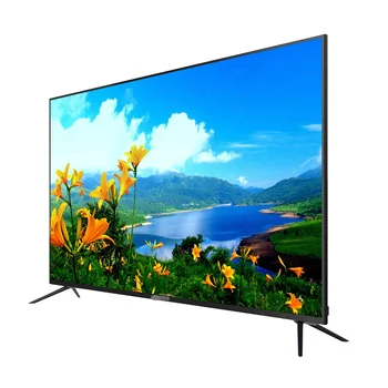 Дешевый умный плоский экран по низкой цене портативный цветной монитор 4K 3840 *2160 led tv 43-дюймовый светодиодный панельный телевизор lcd tv в наличии