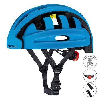 Велосипедный шлем CAIRBULL MTB/Для Езды на дорожном велосипеде Сверхлегкий с Сигнальной лампочкой Велосипедный Интегрально-литой Шлем велосипедное оборудование