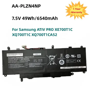 Новый Аккумулятор для ноутбука AA-PLZN4NP Samsung ATIV PRO XE700T1C XQ700T1C XQ700T1CA52 AAPLZN4NP 15883366 7,5 V 49Wh 6540mAh