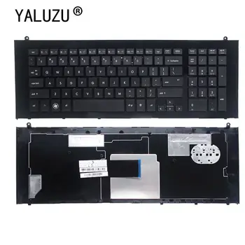YALUZU UI Черная Новая английская замена клавиатуры ноутбука ДЛЯ HP Для ProBook 4720 4720S