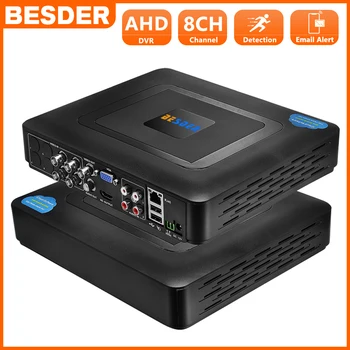 BESDER H.264 960H Security 4CH 8CH CCTV DVR VGA HDMI 4 Канала Mini CCTV 8 Каналов 15fps DVR Для Аналоговой Камеры Видеомагнитофон
