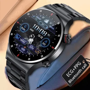 Мужские Смарт-часы Bluetooth с Пользовательским Набором Номера, Спортивные Водонепроницаемые Умные Часы Для Мужчин и Женщин + коробка для VIVO iQOO 9 Pro LG G7 ThinQ