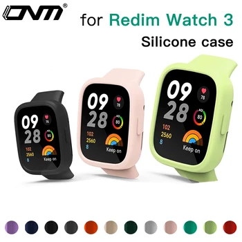Защитный Чехол для Смарт-часов Xiaomi Redmi Watch 3 Lite, Защитный Бампер, Силиконовый Мягкий чехол, Аксессуары для Redmi Watch3