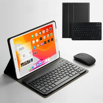 Чехол Для iPad 10.2 2020 iPad8 8-го поколения A2270 A2428 Планшет Беспроводная Bluetooth клавиатура Защитный Чехол Из Искусственной Кожи