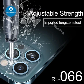RELIFE RL-066 Инструменты для снятия стеклянной задней крышки с заднего корпуса iPhone, взрыв батареи, Разбивание объектива камеры, Ручка для удаления трещин
