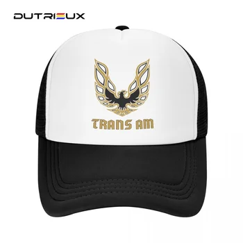 Повседневная бейсболка с золотым логотипом Trans Am, простая сетчатая бейсболка, Регулируемые шляпы Snapback Для женщин, мужчин, папы-дальнобойщика