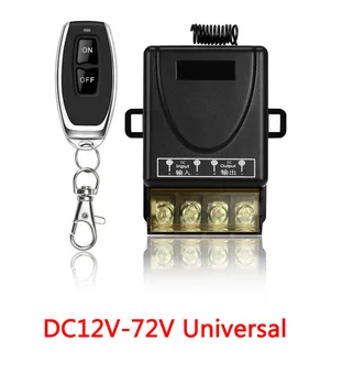 Беспроводной Переключатель Дистанционного Управления DC12V72V Универсальный Модуль Приемника и Радиочастотный передатчик Для Умного Дома LED Light Remote Control DIY